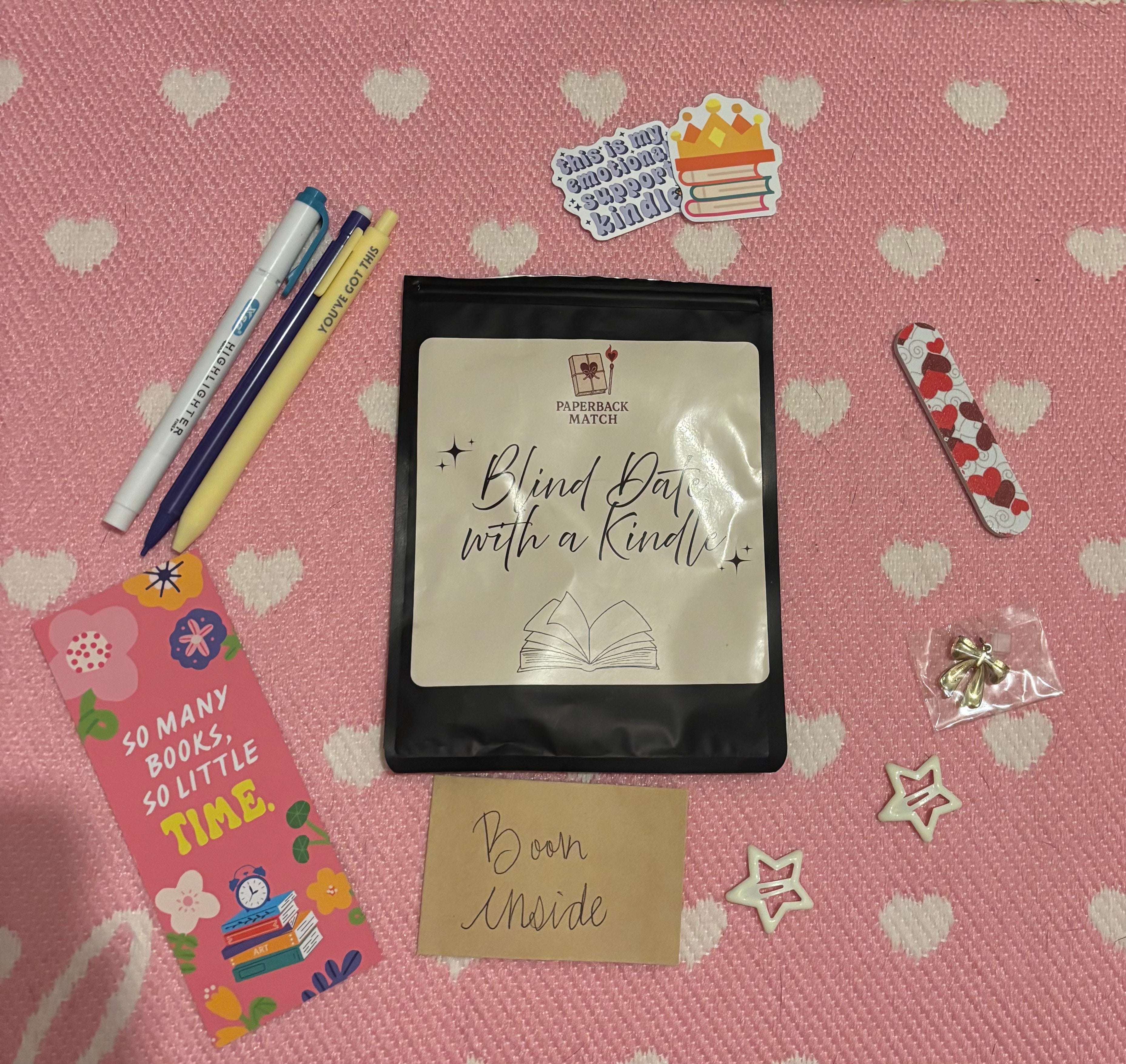 Blind Date with Kindle